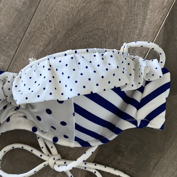 Women’s Victoria Secret’s bikini top - white&navy - Picture 5 of 5